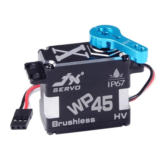 NEU JX WP45 45KG 8,4 V 0,11 Sek. IP67 Wasserdichtes Stahl getriebe Aluminium Corel ess Hochwertiger Servo RC Truck Hubschrauber roboter SAVOX